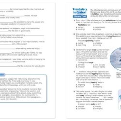 Vocab workshop level f unit 3