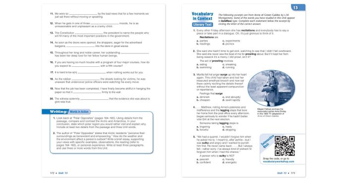 Vocab workshop level f unit 3