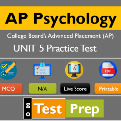 Psychology unit 5 practice test