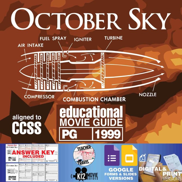 October sky movie questions answer key pdf