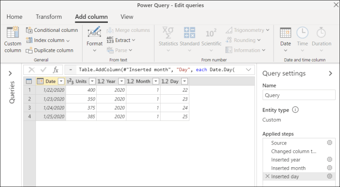 Queries with a user location can have just one interpretation