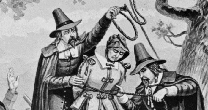 Salem witch trials history channel video questions